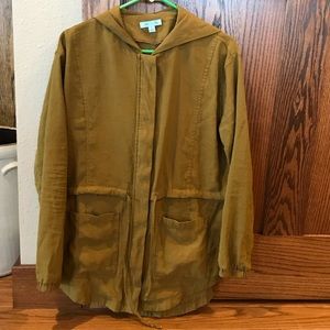 She + Sky zipper tunic/ jacket